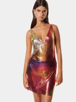 Paco Rabanne Multicolor Pixel Dress -Paco Rabanne LOOK23 019 1
