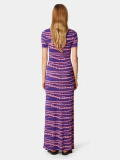Paco Rabanne Long Chain Printed Dress -Paco Rabanne LOOK28 032 1