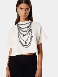 Paco Rabanne Printed Top -Paco Rabanne LOOK29 023 1