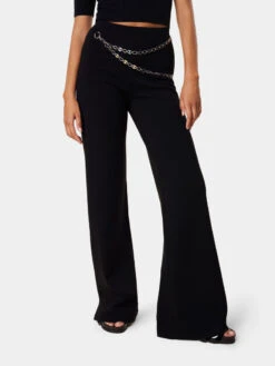 Paco Rabanne Black Knit Pants -Paco Rabanne LOOK31 036 1