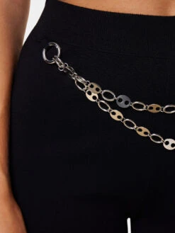 Paco Rabanne Black Knit Pants -Paco Rabanne LOOK31 041 1