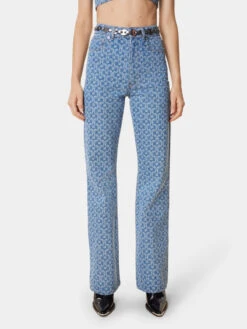 Paco Rabanne Jeans With Motif -Paco Rabanne LOOK47 021 1