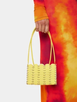 Paco Rabanne YELLOW SMALL PACOÏO BAG -Paco Rabanne LOOK54 039 1
