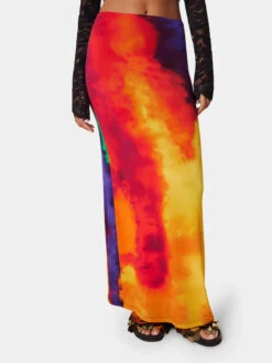 Paco Rabanne Multicolor Long Skirt -Paco Rabanne LOOK58 010 1