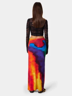 Paco Rabanne Multicolor Long Skirt -Paco Rabanne LOOK58 031 1