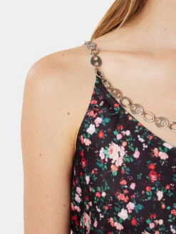 Paco Rabanne Long Floral Dress -Paco Rabanne LOOK69 029 1