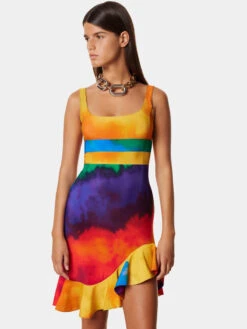 Paco Rabanne Multicolor Short Dress 6 Paco Rabanne Multicolor Short Dress -Paco Rabanne LOOK72 022 1