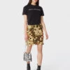 Paco Rabanne Sequin-embellished Mini Skirt