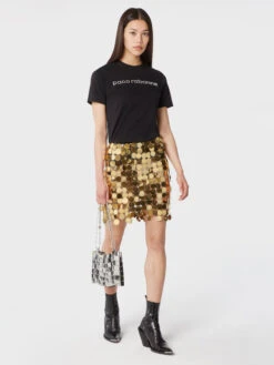 Paco Rabanne Sequin-embellished Mini Skirt