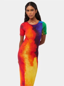 Paco Rabanne Multicolor Long Dress
