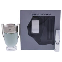 Paco Rabanne Invictus Dont Play Win By Paco Rabanne For Men - 2 Pc Gift Set 3.4oz EDT Spray , 0.34oz EDT Travel Spray