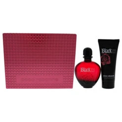 Paco Rabanne Black XS By Paco Rabanne For Women - 2 Pc Gift Set 2.7oz EDT Spray, 3.4oz Sensual Body Lotion